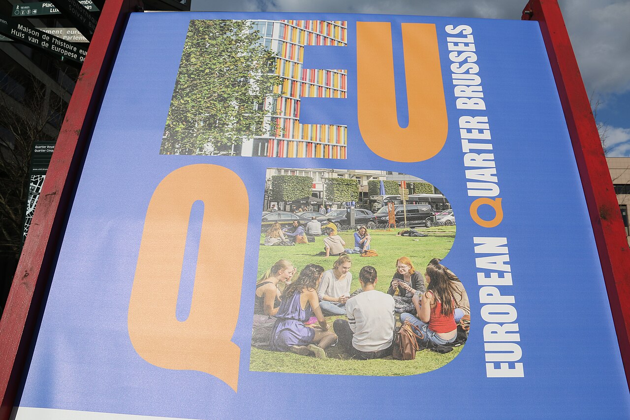 Gebouwen in het Europees kwartier van Brussel