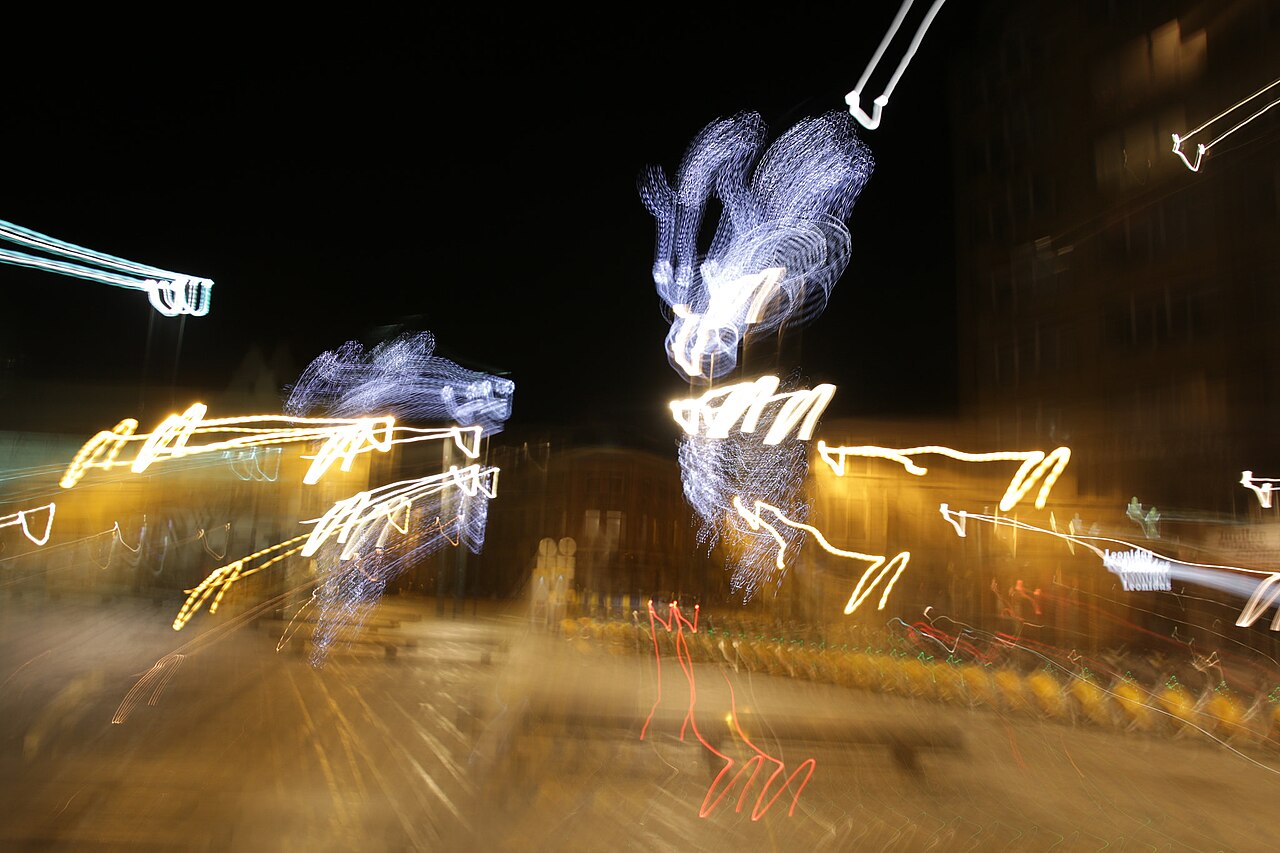 Tweede straatbeeld in Brussel met stedelijke gevels